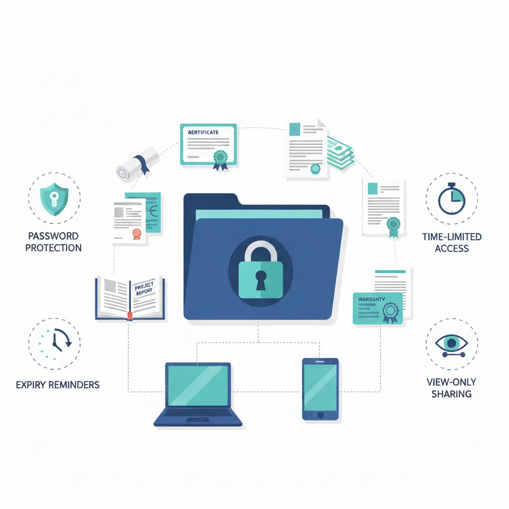 Digital Document Management for Students and Professionals