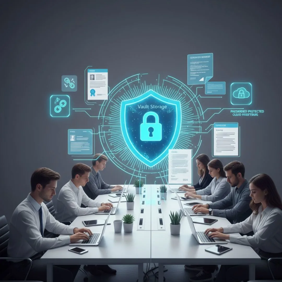 Vault Storage for Personal and Home Document Management