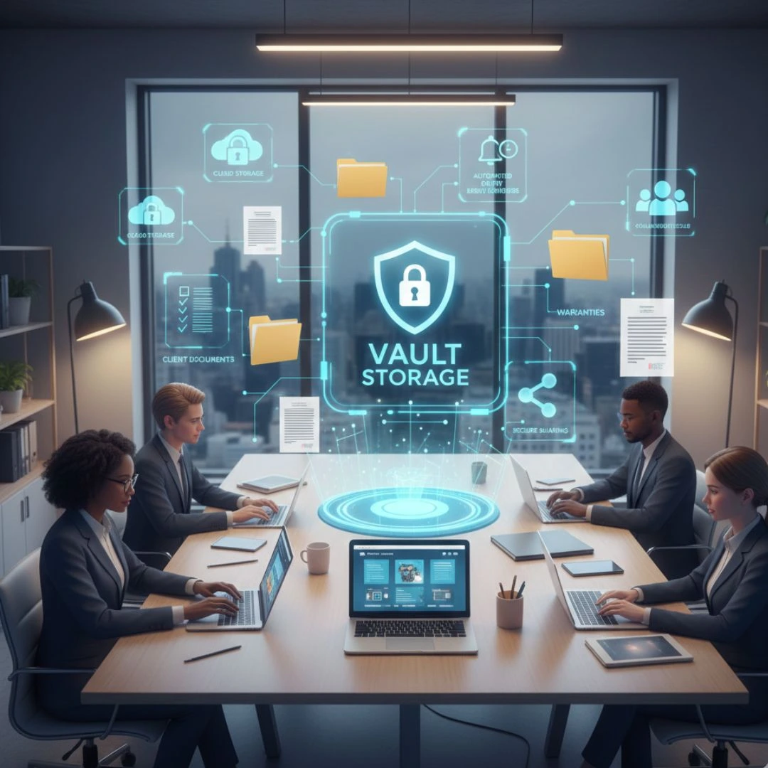 Vault Storage for Small Business Document Management